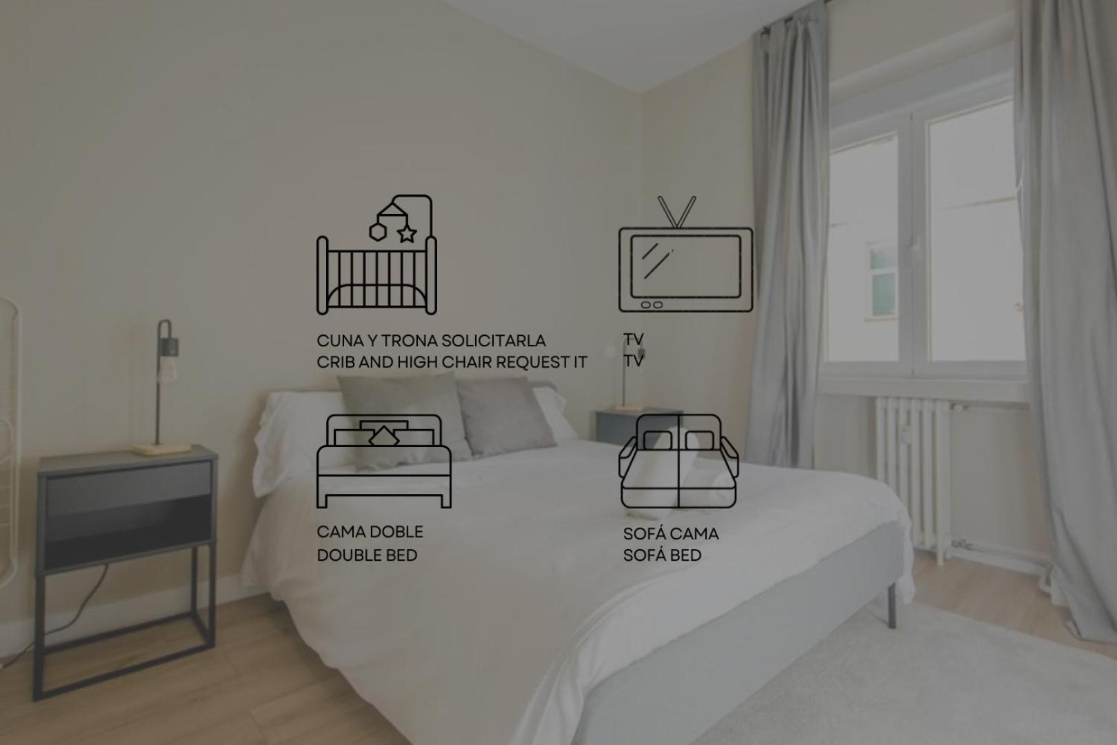 Downtown Apt Para 7Pax La Latina,Centro De Μαδρίτη Εξωτερικό φωτογραφία